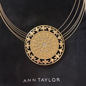 Gold tone Ann Taylor Necklace